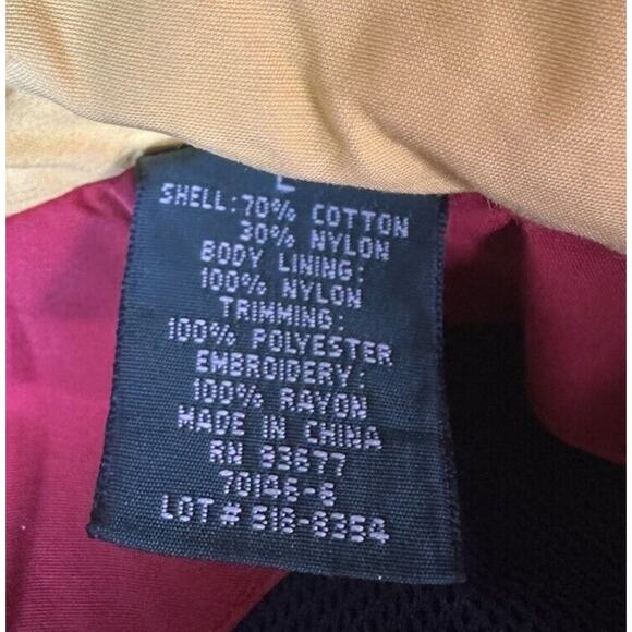 Vtg HC Sailing Jacket Mens L Color Block Racing Gear CHALLENGE NR 2104 Lined - Picture 13 of 13